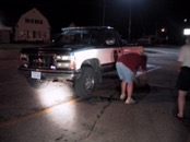 &nbsp;&nbsp;Gremlin removing a tire&nbsp;&nbsp;