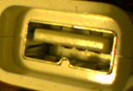 USB A no power female