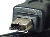 USB Mini male